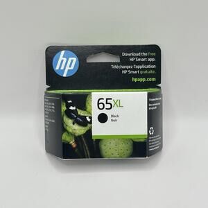 NEW SEALED Genuine HP 65XL (N9K04AN)   Black  Ink Cartridge JANUARY 2027